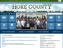 Tablet Screenshot of hokecounty.net
